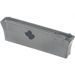 Iscar - DGN3003 IC20 Grade, 0.1181" Cutting Width, Carbide Cutoff Insert - Neutral Lead Angle, 0.0098" Cnr Rad, Double End - Apex Tool & Supply
