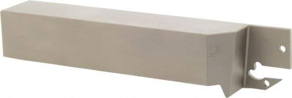 Iscar - External Thread, 0.69" Max Depth of Cut, 0.118" Min Groove Width, 6" OAL, Left Hand Indexable Grooving Cutoff Toolholder - 1" Shank Height x 1" Shank Width, DG.. Insert Style, DGT Toolholder Style, Series Do-Grip - Apex Tool & Supply