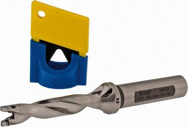 Iscar - 9.5mm to 9.9mm Diam, 5xD, 48mm Max Depth, 12mm Shank Diam, 108.3mm OAL, Replaceable-Tip Drill - FCP, ICK, ICK-2M, ICM, ICN, ICP, iCP-2M Insert, 9 Seat Size, 63837595 Toolholder, Series SumoCham - Apex Tool & Supply