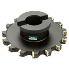 Iscar - Shell Mount B Connection, 0.3543" Cutting Width, 1.3386" Depth of Cut, 125mm Cutter Diam, 1.2598" Hole Diam, 13 Tooth Indexable Slotting Cutter - FST Toolholder, Q/XPMT Insert - Apex Tool & Supply