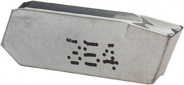 Iscar - 3GIM Grade IC354, 3mm Cutting Width Carbide Grooving Insert - Neutral, 0.25mm Corner Radius, TiCN Finish - Apex Tool & Supply