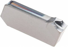 Iscar - 3J8GIM Grade IC328, 3mm Cutting Width Carbide Grooving Insert - Right Hand, 0.22mm Corner Radius, TiCN Finish - Apex Tool & Supply