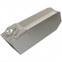 Iscar - 4GIM Grade IC354, 4mm Cutting Width Carbide Grooving Insert - Neutral, 0.25mm Corner Radius, TiCN Finish - Apex Tool & Supply