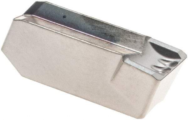 Iscar - 5GIM Grade IC354, 5mm Cutting Width Carbide Grooving Insert - Neutral, 0.4mm Corner Radius, TiCN Finish - Apex Tool & Supply