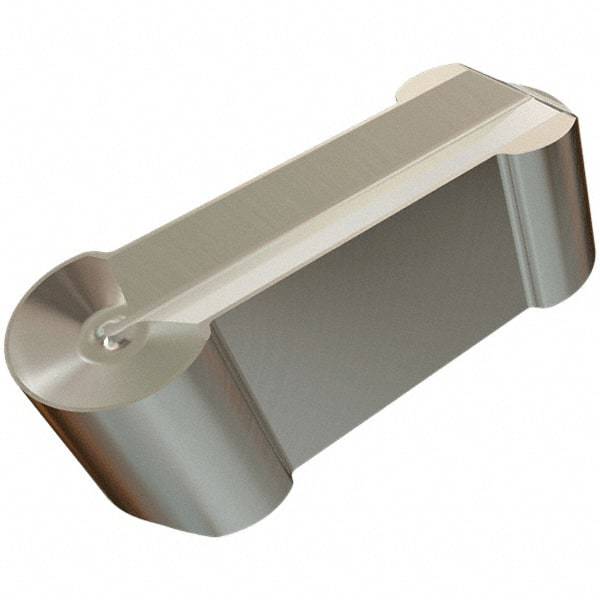 Iscar - 600300GIPA Grade ID5, 6mm Cutting Width Diamond Tipped Grooving Insert - 3mm Max Depth of Cut, Neutral, 3mm Corner Radius - Apex Tool & Supply