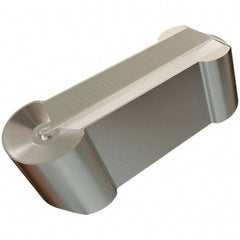 Iscar - 600300GIPA Grade ID5, 6mm Cutting Width Diamond Tipped Grooving Insert - 3mm Max Depth of Cut, Neutral, 3mm Corner Radius - Apex Tool & Supply
