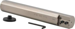 Iscar - HAI, Internal, Right Hand, Indexable Grooving Tool Holder - 1-1/2" Shank Width, 10" OAL, Through Coolant - Apex Tool & Supply