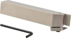 Iscar - HELI, External, Left Hand, 0.47" Max Depth of Cut, 0.118 to 1/8" Groove Width, Indexable Grooving Tool Holder - GRIP 3.., HGN 30.. Insert Compatibility, 1" Shank Height, 1" Shank Width, 6" OAL - Apex Tool & Supply