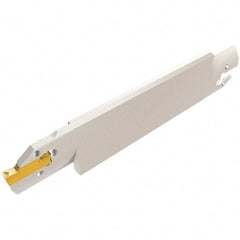 Iscar - 6mm Groove Width, 38mm Max Depth of Cut, Left Hand Cut, HFF Indexable Grooving Blade - HFPR/L 6030... Insert Style, Series Heliface - Apex Tool & Supply