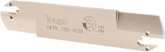Iscar - 5mm Groove Width, 38mm Max Depth of Cut, Right Hand Cut, HFF Indexable Grooving Blade - HFPR/L 5025... Insert Style, Series Heliface - Apex Tool & Supply
