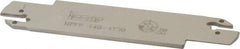 Iscar - 4mm Groove Width, 30mm Max Depth of Cut, Right Hand Cut, HFF Indexable Grooving Blade - HFPR/L 4020... Insert Style, Series Heliface - Apex Tool & Supply