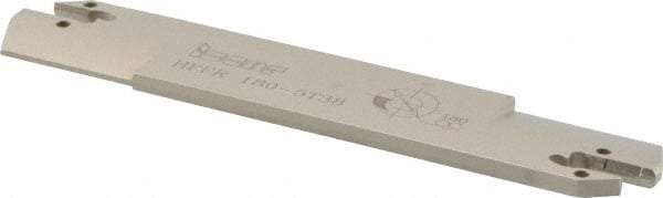 Iscar - 5mm Groove Width, 38mm Max Depth of Cut, Right Hand Cut, HFF Indexable Grooving Blade - HFPR/L 5025... Insert Style, Series Heliface - Apex Tool & Supply