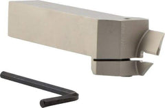 Iscar - HFH, External, Right Hand, 0.87" Max Depth of Cut, 0.118" Max Groove Width, Indexable Grooving Tool Holder - HFPR 30.. Insert Compatibility, 1" Shank Height, 1" Shank Width, 6" OAL - Apex Tool & Supply