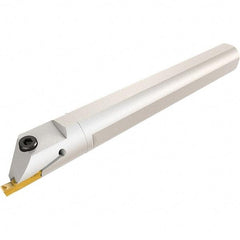 Iscar - 0.787" Min Bore Diam, 10" OAL, 1-1/4" Shank Diam, HFI Indexable Boring Bar - H.PL Insert - Apex Tool & Supply