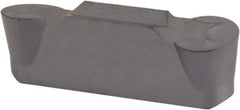 Iscar - 5025HFPR Grade IC354, 5mm Cutting Width Carbide Grooving Insert - 2.5mm Max Depth of Cut, Right Hand, TiCN Finish - Apex Tool & Supply