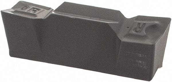 Iscar - 6004HFPR Grade IC428, 6mm Cutting Width Carbide Grooving Insert - 3mm Max Depth of Cut, Right Hand, 0.4mm Corner Radius, Al2O3 Finish - Apex Tool & Supply
