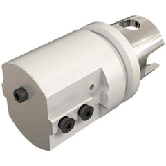 Iscar - DG.., GRIP, HFP Insert, 60mm Head Length, Modular Grooving Blade Holder Head - System Size IM50, Through Coolant, Series ExchangeableHeads, Iscar-Grip - Apex Tool & Supply