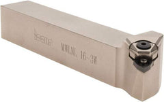 Iscar - MWLN, Left Hand Cut, 1" Shank Height x 1" Shank Width, Negative Rake Indexable Turning Toolholder - 6" OAL, WNM..3 Insert Compatibility, Series Isoturn - Apex Tool & Supply