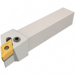 Iscar - PDJN, Left Hand Cut, 16mm Shank Height x 16mm Shank Width, Negative Rake Indexable Turning Toolholder - 100mm OAL, DNMG 1104.. Insert Compatibility, Series Isoturn - Apex Tool & Supply