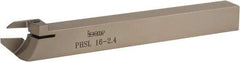 Iscar - PHS, External, Left Hand, 5/8" Max Depth of Cut, 3/32 to 1/8" Groove Width, Indexable Grooving Tool Holder - GDMW 2.4 Insert Compatibility, 0.63" Shank Height, 0.63" Shank Width, 5.9" OAL - Apex Tool & Supply