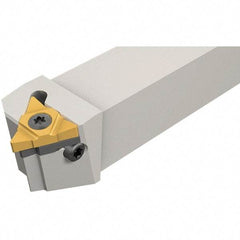 Iscar - External Thread, Right Hand Cut, 16mm Shank Width x 16mm Shank Height Indexable Threading Toolholder - 100mm OAL, Various Insert Compatibility, SE Toolholder, Series IscarThread - Apex Tool & Supply