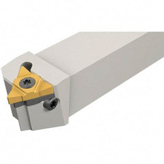 Iscar - External Thread, Right Hand Cut, 25mm Shank Width x 25mm Shank Height Indexable Threading Toolholder - 150mm OAL, Various Insert Compatibility, SE Toolholder, Series IscarThread - Apex Tool & Supply