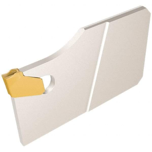 Iscar - 1.6" Groove Width, Neutral Cut, SGB Indexable Grooving Blade - GFN-A, GFN-C, GFN-J, GFR/L-C, GFR/L-J Insert Style, Series Self-Grip - Apex Tool & Supply