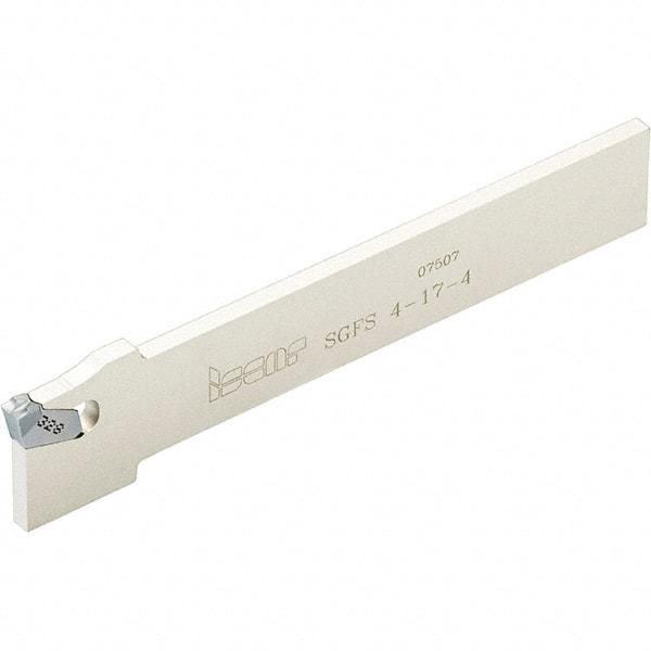 Iscar - 2.7 to 3.53mm Groove Width, Neutral Cut, SGFS Indexable Grooving Blade - GFN-A, GFN-C, GFN-J, GFN-M, GFN-U, GFN-W, GFR-U, GFR/L-C, GFR/L-J, GFR/L-W Insert Style, Series Self-Grip - Apex Tool & Supply