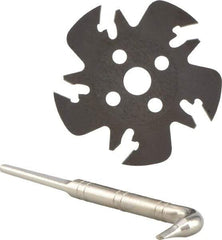 Iscar - Arbor Hole Connection, 0.5906" Depth of Cut, 63mm Cutter Diam, 0.3937" Hole Diam, 5 Tooth Indexable Slotting Cutter - SGSF Toolholder, GSF. Insert - Apex Tool & Supply