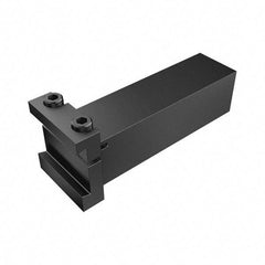 Iscar - Tool Block Style SGTBF, 32mm Blade Height, 116mm OAL, 48mm OAH, Indexable Cutoff Blade Tool Block - 32mm Shank Height, 32mm Shank Width, Series Tool Blocks - Apex Tool & Supply