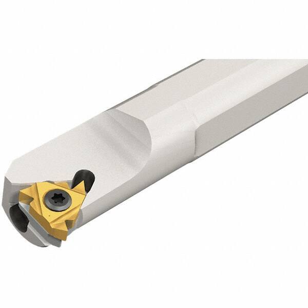 Iscar - Internal Thread, Left Hand Cut, 1-1/4" Shank Width x 1-1/4" Shank Height Indexable Threading Toolholder - 10" OAL, SI Toolholder, Series IscarThread - Apex Tool & Supply