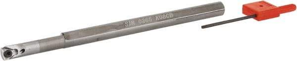 Iscar - Internal Thread, Right Hand Cut, 0.315" Shank Width x 0.315" Shank Height Indexable Threading Toolholder - 5" OAL, SI Toolholder, Series IscarThread - Apex Tool & Supply