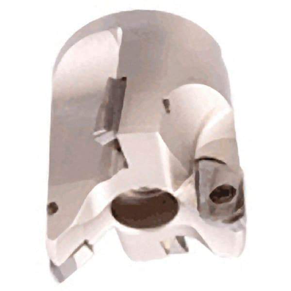 Iscar - 2-1/2" Cut Diam, 1" Arbor Hole, 1.55" Max Depth of Cut, Indexable Chamfer & Angle Face Mill - 4 Inserts, APCR 22.... Insert, Right Hand Cut, 2 Flutes, Series SM - Apex Tool & Supply
