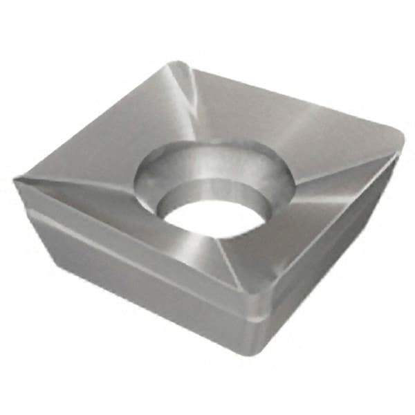 Iscar - SOMT060204 HQ Grade IC520M Carbide Milling Insert - TiCN Finish, 0.1008" Thick, 0.2425" Inscribed Circle, 0.4mm Corner Radius - Apex Tool & Supply