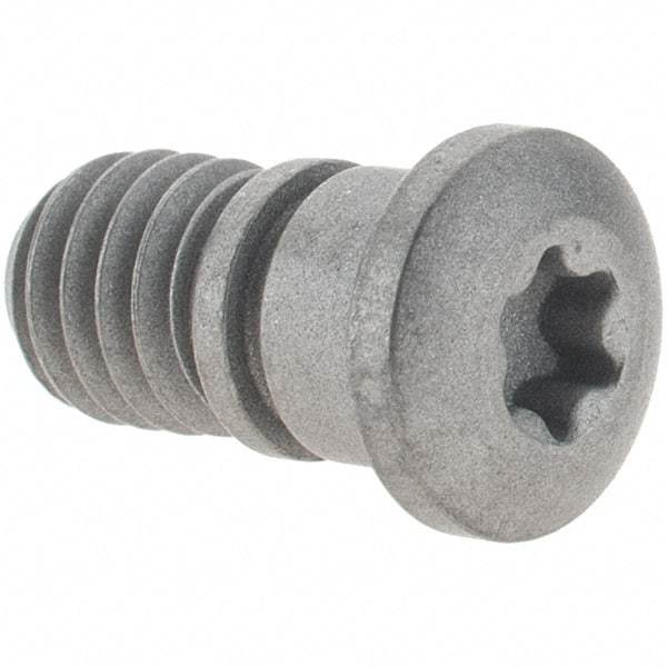 Iscar - Torx Cap Screw for Indexable Ball Nose End Mills - M6x1 Thread, For Use with Inserts - Apex Tool & Supply