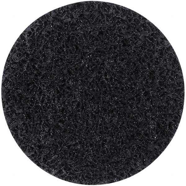 Merit Abrasives - 7" Diam, Silicon Carbide Hook & Loop Disc - Very Coarse Grade, Nonwoven, - Apex Tool & Supply
