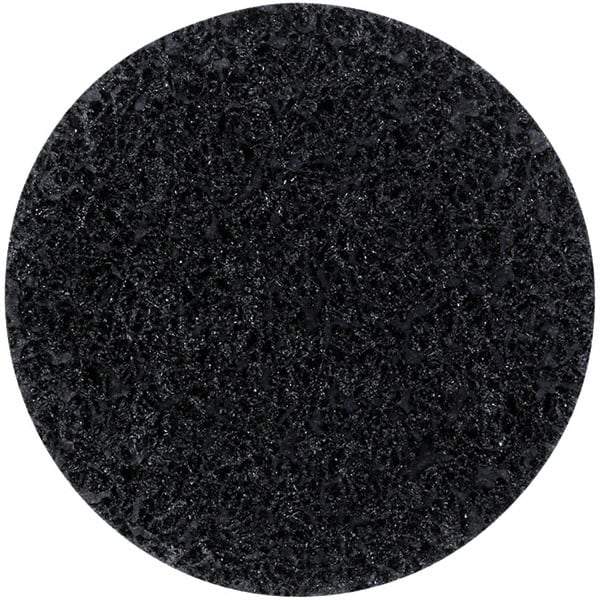 Merit Abrasives - 4-1/2" Diam, Silicon Carbide Hook & Loop Disc - Very Coarse Grade, Nonwoven, - Apex Tool & Supply