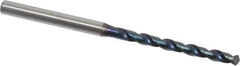 OSG - 1/8" 130° Vanadium High Speed Steel Jobber Drill - WD1 Finish, Right Hand Cut, Spiral Flute, Straight Shank, 68mm OAL, Faceted Point - Apex Tool & Supply