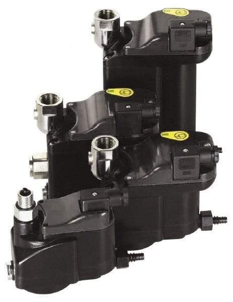 Domnick Hunter - 1/2" Inlet, Zero Air-Loss Level Sensing Condensate Drain - 1/8" NPT Outlet, 3 to 232 psi, 3,532 CFM Receiver Compressor, 7,063" CFM Refrigerated Dryer - Apex Tool & Supply