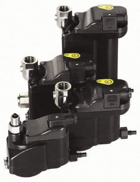 Domnick Hunter - 1/2" Inlet, Zero Air-Loss Level Sensing Condensate Drain - 1/8" NPT Outlet, 3 to 232 psi, 1,059 CFM Receiver Compressor, 2,119" CFM Refrigerated Dryer - Apex Tool & Supply