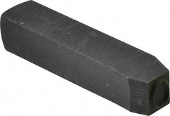 Made in USA - 1/2" Character Size, O Character, Heavy Duty Individual Steel Stamp - Steel, Individual - Apex Tool & Supply
