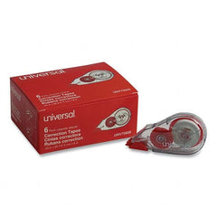 UNIVERSAL - Correction Fluid & Tape Type: Correction Tape Non-Refillable Tape Size: 1/5 x 315" - Apex Tool & Supply