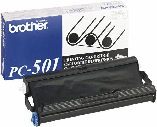 Brother - Black Thermal Print Cartridge Ribbon - Use with Brother Fax-575 - Apex Tool & Supply