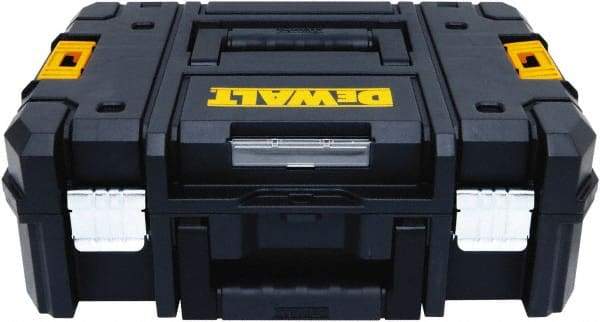 DeWALT - Tool Box - 17-1/4" Wide x 6-3/8" Deep x 13" High, Structural Foam, Black - Apex Tool & Supply