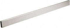 ECONOCO - 1/2" Wide, 1-1/2 High, Open Shelving Accessory/Component - Steel, Satin Chrome Finish, 24" Long, Use with 1-1/4" Hangrail Brackets - Apex Tool & Supply