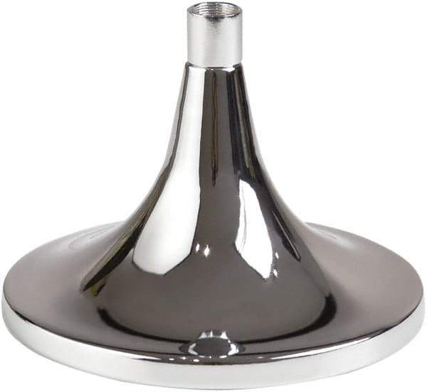 ECONOCO - 6" Wide, Open Shelving Accessory/Component - Steel, Chrome Finish, 6" Long, Use with 5/8" Flange Upright - Apex Tool & Supply