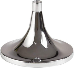 ECONOCO - 6" Wide, Open Shelving Accessory/Component - Steel, Chrome Finish, 6" Long, Use with 5/8" Flange Upright - Apex Tool & Supply