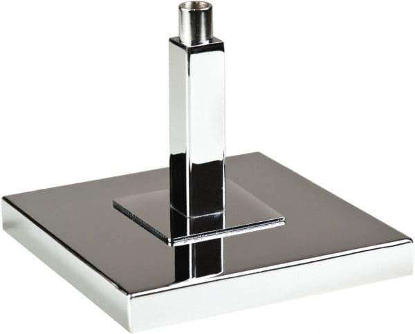 ECONOCO - 6" Wide, Open Shelving Accessory/Component - Steel, Chrome Finish, 6" Long, Use with 5/8" Flange Upright - Apex Tool & Supply