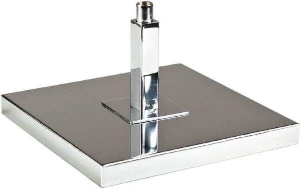 ECONOCO - 10" Wide, Open Shelving Accessory/Component - Steel, Chrome Finish, 10" Long, Use with 5/8" Flange Upright - Apex Tool & Supply