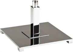ECONOCO - 8" Wide, Open Shelving Accessory/Component - Steel, Chrome Finish, 8" Long, Use with 5/8" Flange Upright - Apex Tool & Supply